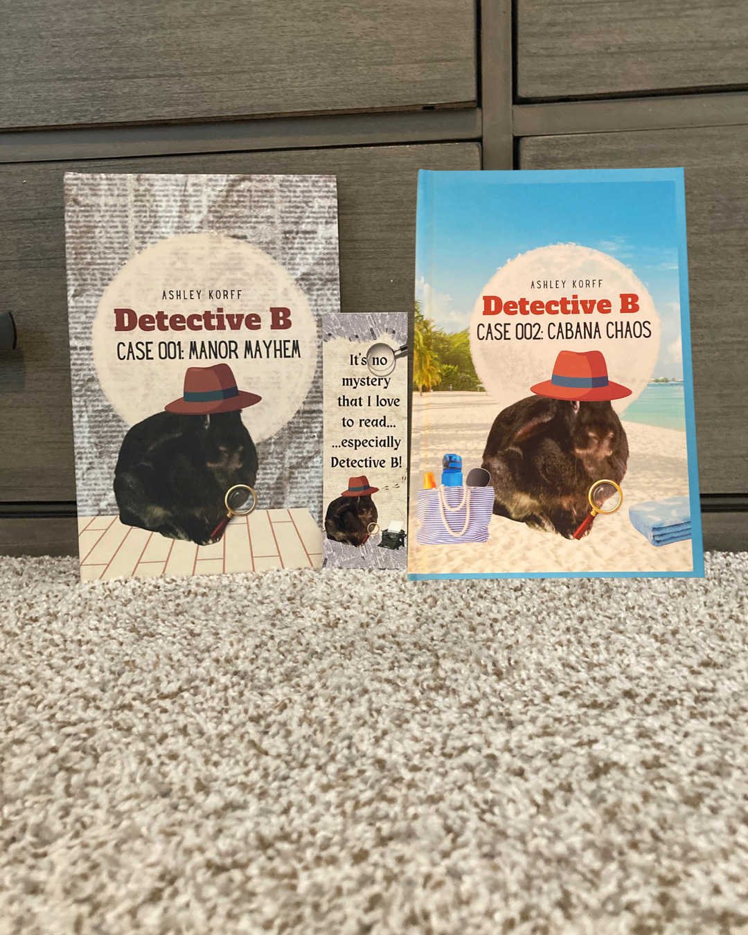 Autographed Case 001 & Case 002 Hardcover Books + Bookmark Bundle