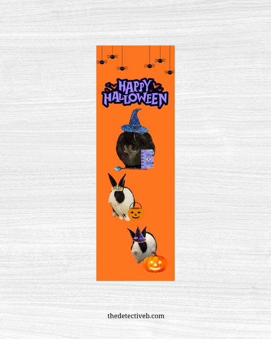 Detective B Halloween Bookmark