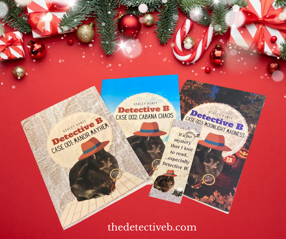 Holiday Gift Set: Case 001, 002, & 003 Autographed Paperback Books with Bookmark Bundle