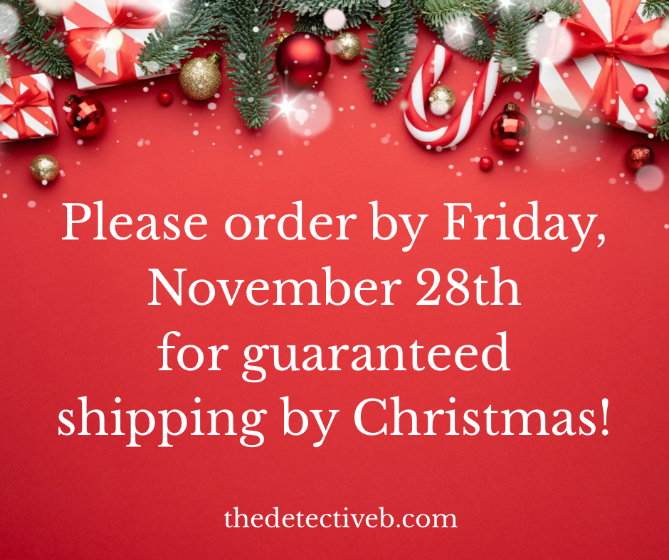 Deluxe Holiday Gift Set: Case 001, 002, & 003 Autographed Paperback Books with Detective B Bookmark & Plushie Bundle