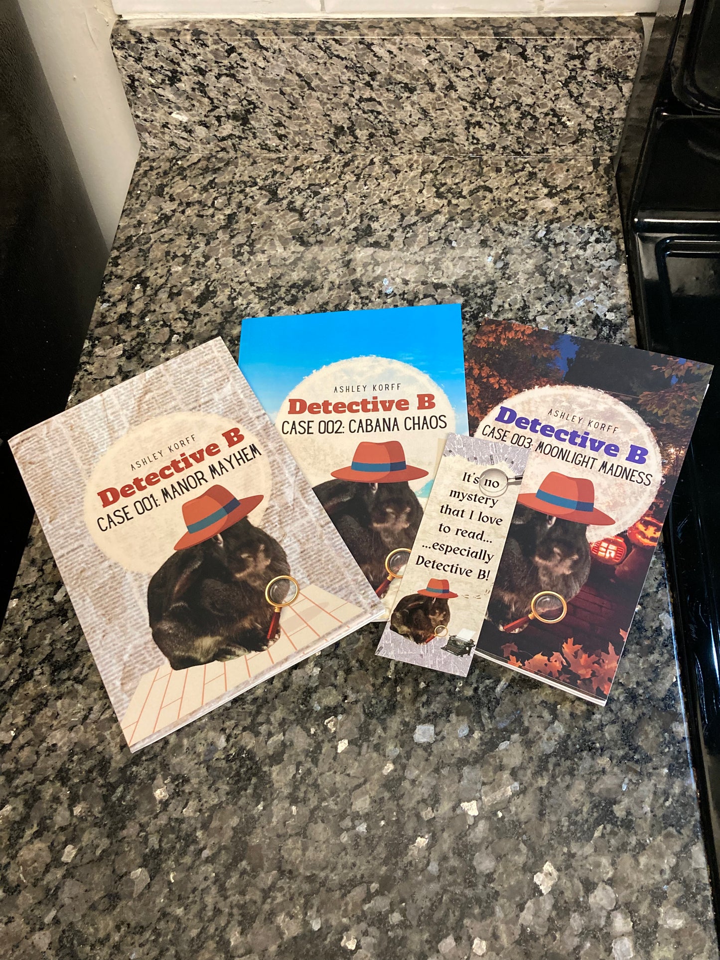 Detective B Autographed Paperback Halloween Book Bundle