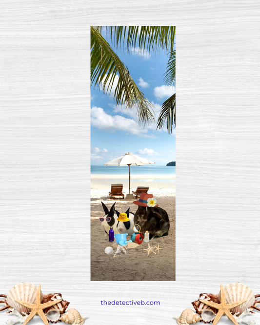 Detective B Summer Bookmark